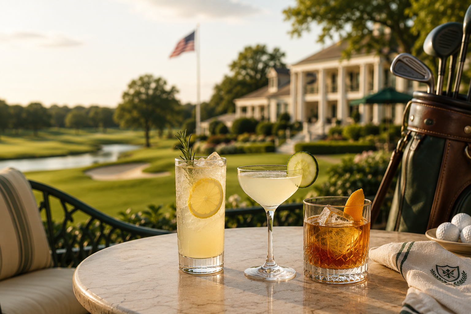 Three Cocktails for the Country Club Set